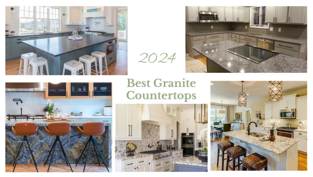 "Best granite countertops of 2024 showcasing various styles for all budgets